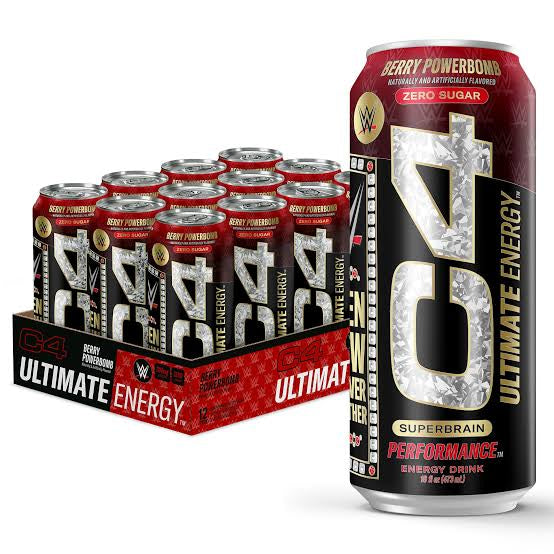 C4 ULTIMATE 16 OZ 24 PK WWE