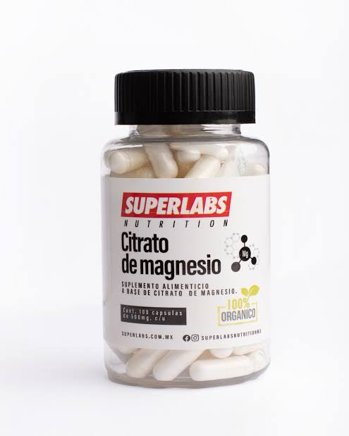 Superlabs Citrato de magnesio 100 caps