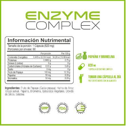 Forza Enzime Complex 60 caps