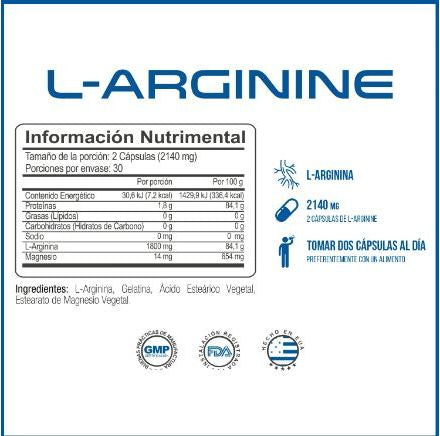 Forza L Arginine 60 caps