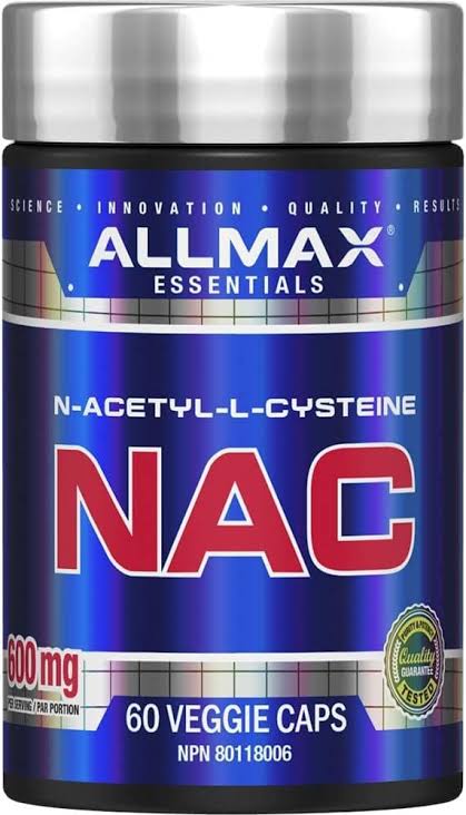 All Max Acetyl-Cysteine NAC 60 caps