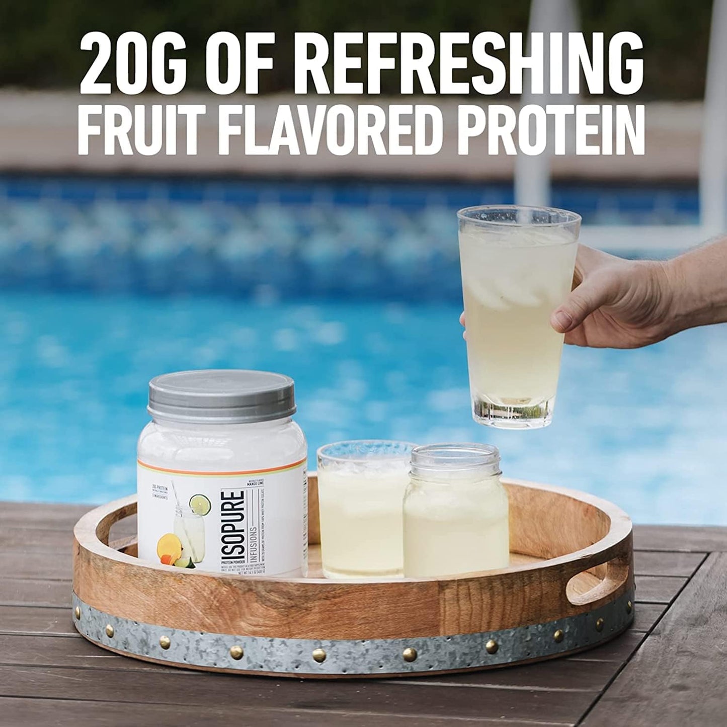 ISOPURE - INFUSIONS PROTEIN POWDER 1.98 LBS