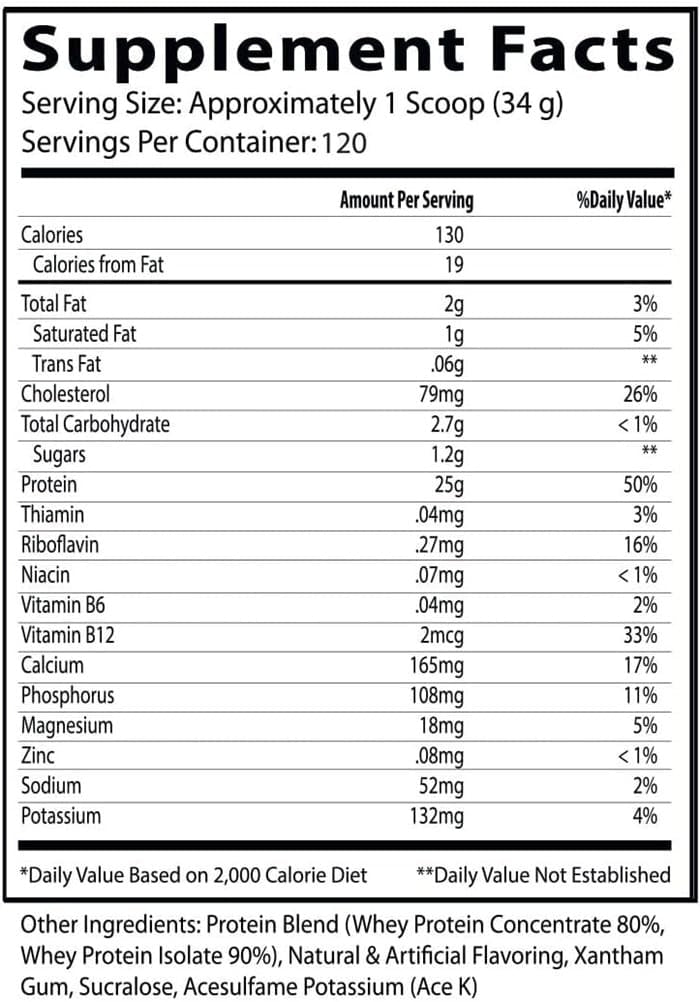 Insane Whey 8 lbs