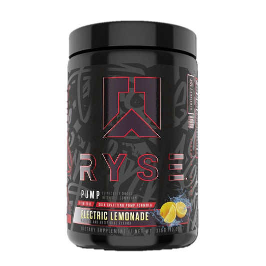 Ryse Pump Stim Free 25 Serv Electric Lemonade