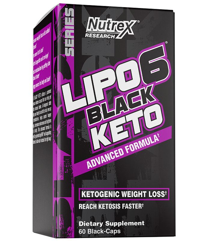 Nutrex Lipo 6 Black Keto 60 Ct