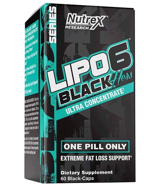 Nutrex Lipo 6 Black UC Hers 60 Caps