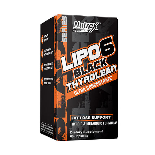 Nutrex Lipo 6 black UC Thyrolean 60 Caps