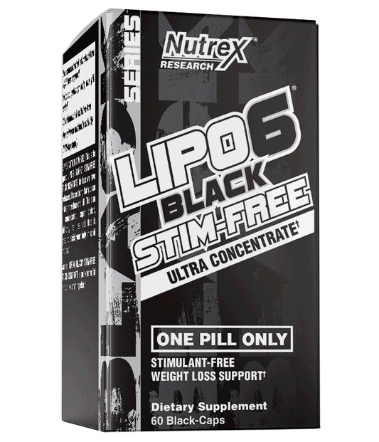 Nutrex Lipo 6 Black Uc Stim-Free 60 Caps