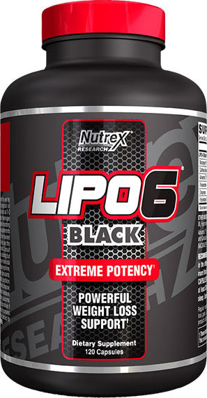 Nutrex Lipo 6 Black 120 Caps